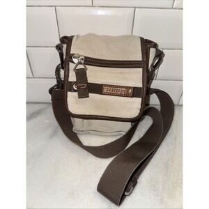 Vintage 90's Diesel spare parts Military Zip Pocket Canvas Bag Y2K StyleGW997